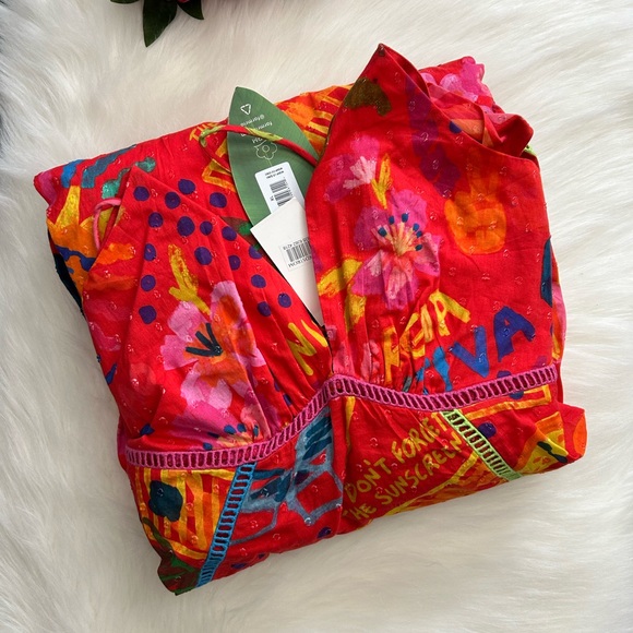 Farm rio printed sleeveless maxi dress - Picture 16 of 16